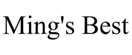 MING'S BEST trademark