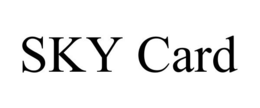 SKY CARD trademark