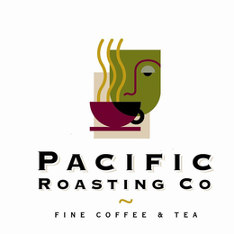 PACIFIC ROASTING CO FINE COFFEE & TEA trademark