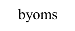 BYOMS trademark