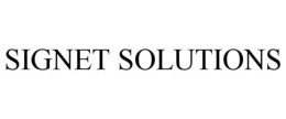 SIGNET SOLUTIONS trademark