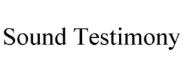 SOUND TESTIMONY trademark