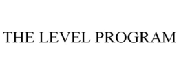 THE LEVEL PROGRAM trademark