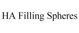 HA FILLING SPHERES trademark