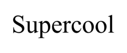SUPERCOOL trademark