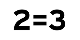 2=3 trademark