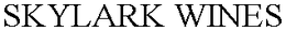 SKYLARK WINES trademark