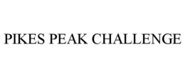 PIKES PEAK CHALLENGE trademark