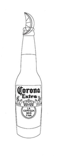 CORONA EXTRA LA CERVEZA MAS FINA trademark