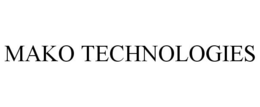 MAKO TECHNOLOGIES trademark