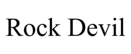 ROCK DEVIL trademark