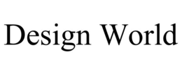 DESIGN WORLD trademark