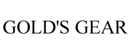 GOLD'S GEAR trademark