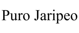 PURO JARIPEO trademark