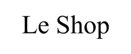 LE SHOP trademark