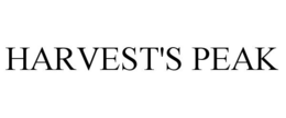 HARVEST'S PEAK trademark
