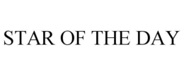STAR OF THE DAY trademark