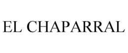 EL CHAPARRAL trademark