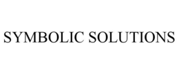 SYMBOLIC SOLUTIONS trademark