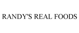 RANDY'S REAL FOODS trademark