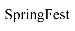 SPRINGFEST trademark