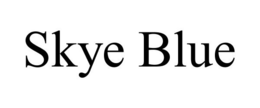 SKYE BLUE trademark