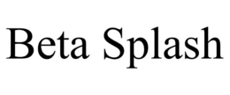 BETA SPLASH trademark