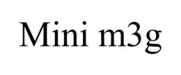 MINI M3G trademark