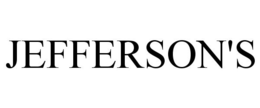 JEFFERSON'S trademark