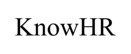 KNOWHR trademark