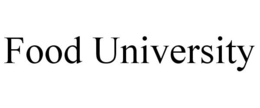 FOOD UNIVERSITY trademark