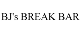 BJ'S BREAK BAR trademark