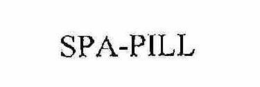 SPA PILL trademark