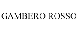 GAMBERO ROSSO trademark