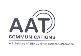 AAT COMMUNICATIONS A SUBSIDIARY OF SBA COMMUNICATIONS CORPORATION trademark