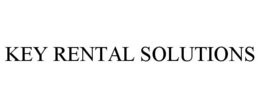 KEY RENTAL SOLUTIONS trademark