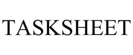 TASKSHEET trademark