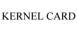 KERNEL CARD trademark