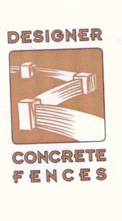 DESIGNER CONCRETE FENCES trademark