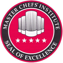 MASTER CHEFS' INSTITUTE SEAL OF EXCELLENCE trademark