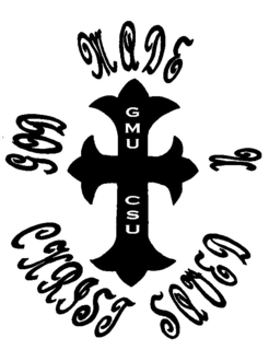 GOD MADE U CHRIST SAVED GMU CSU trademark