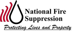 NATIONAL FIRE SUPPRESSION PROTECTING LIVES AND PROPERTY trademark