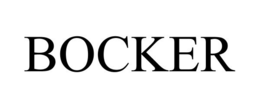 BOCKER trademark