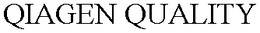 QIAGEN QUALITY trademark