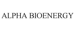 ALPHA BIOENERGY trademark