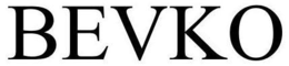 BEVKO trademark