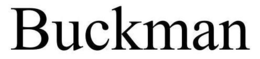 BUCKMAN trademark