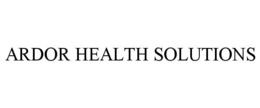 ARDOR HEALTH SOLUTIONS trademark