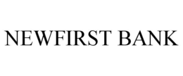 NEWFIRST BANK trademark