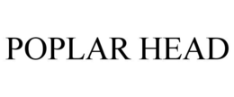 POPLAR HEAD trademark